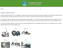 Tablet Screenshot of cisirrigate.com.au